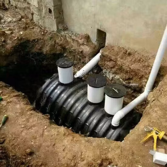 1000L 1500L 2500L Residential Sewage Water Treatment Stackable Plastic Septic Tank