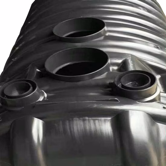 tanque séptico plástico apilable residencial del tratamiento de aguas residuales de 1000L 1500L 2500L